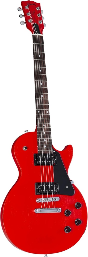 Gibson Les Paul Modern Lite Cardinal Red Satin - Single Cut Electric Guitar 