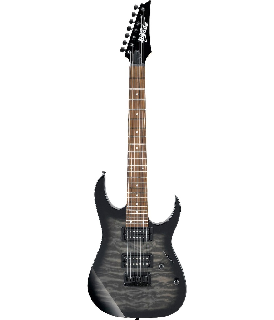 Ibanez GRG7221QA-TKS Trasparent Black Sunburst 7 Strings 