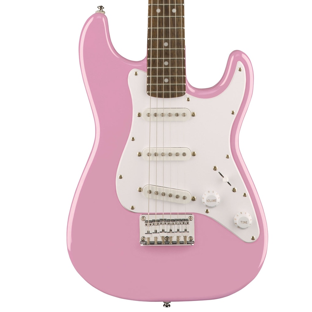 Squier Mini Stratocaster, Shell Pink 