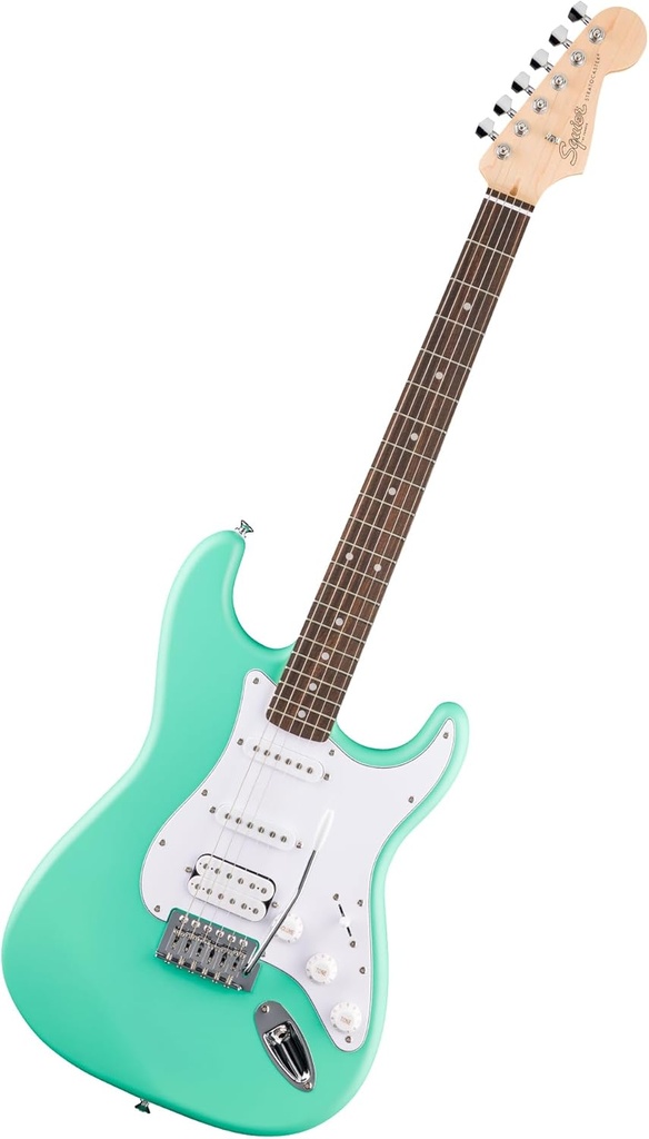 Fender Squier Debut Series Stratocaster HSS Electric Guitar, Sea Foam Green