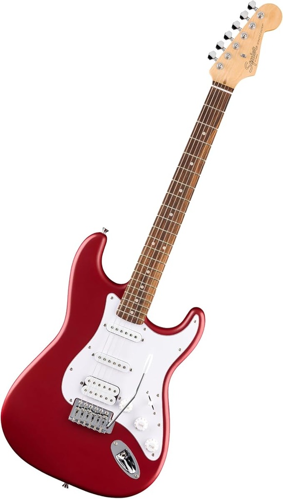 Fender Squier Debut Series Stratocaster HSS Electric Guitar, Dakota Red
