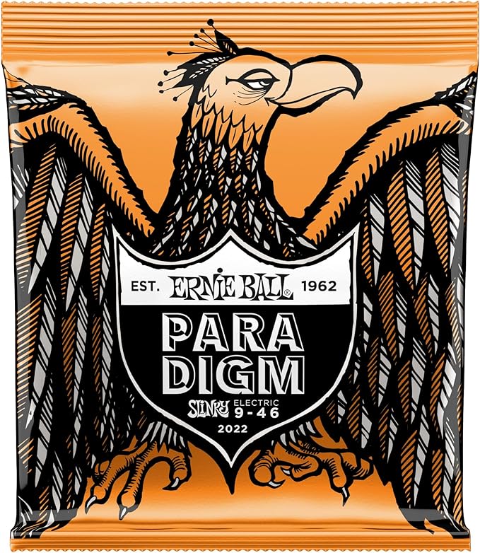 Ernie Ball Paradigm Hybrid Slinky Electric Guitar Strings, 9-46 Gauge (P02022)