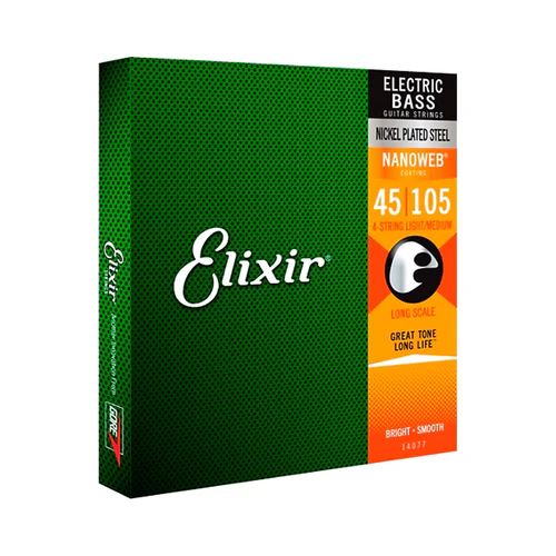 Elixir BASS-4 NANOWEB LIGHT