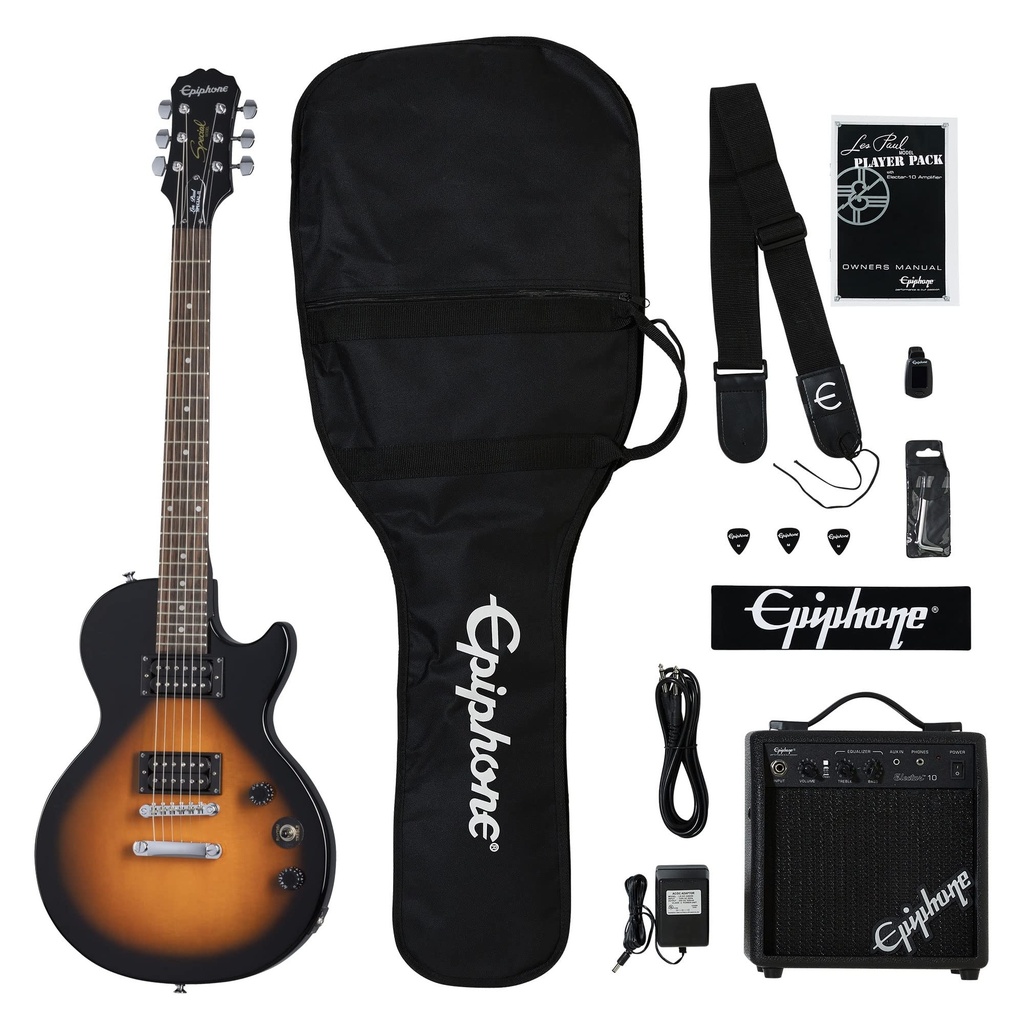 Epiphone LES PAUL PLAYER package VINTAGE SUNBURST