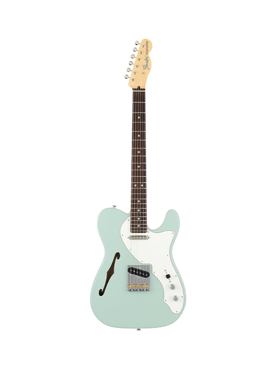 Fender JAPAN LIMITED KUSUMI COLOR TELE THINLINE KUSUMI GREEN/ROSEWOOD Electric Guitar
