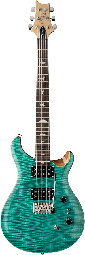 PRS SE Custom 24-08 Electric Guitar, Turquoise 
