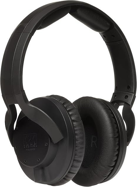 KRK KNS 8402 Studio Mixing/Mastering Headphones, Black