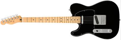 Fender Player Telecaster Electric Guitar - Maple Left Handed Fingerboard - Black