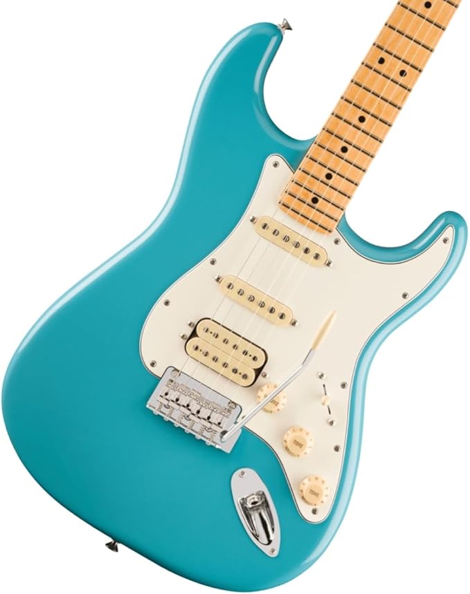 Fender Player II Stratocaster HSS, Maple Fingerboard, Aquatone Blue