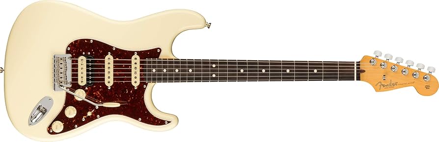 Fender American Professional II Stratocaster® HSS, Rosewood Fingerboard, Olympic White 