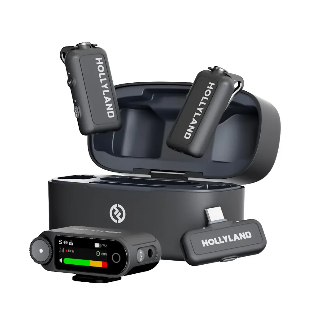 Hollyland ICS-3591 Lark Max 2 Combo – 2- Person Wireless Microphone System