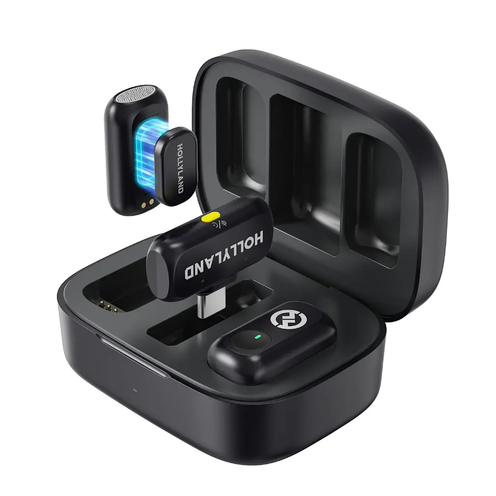 Hollyland ICS-3676 Lark A1 Duo (2TX + USB- C RX) – Gray