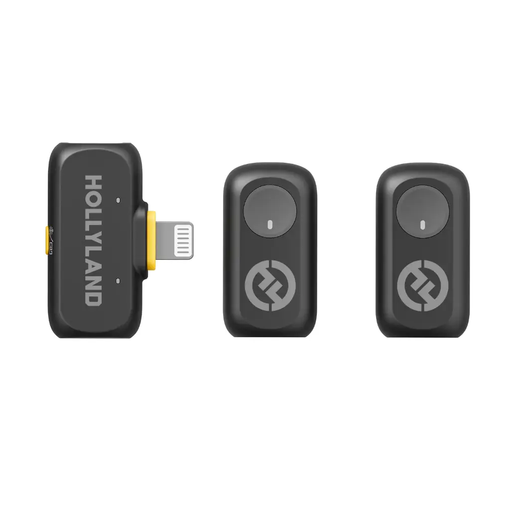 Hollyland ICS-3678 Lark A1 Mini Duo (2TX + Lightning RX) – Gray