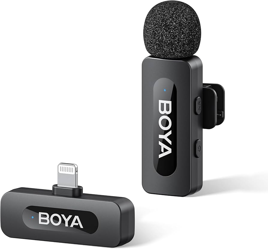 BOYA 2.4G wireless mic kit for IOS device ( BY-V1  )