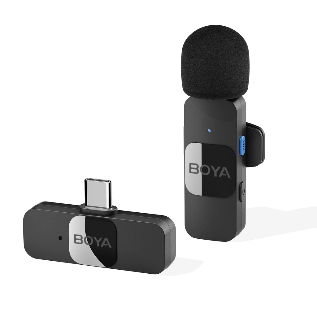 BOYA 2.4G wireless mic kit for TYPE C device ( BY-V10  )