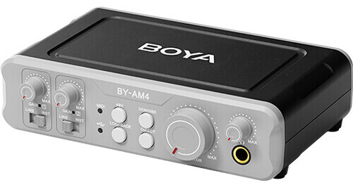BOYA BY-AM4 Dual-Channel Audio Interface