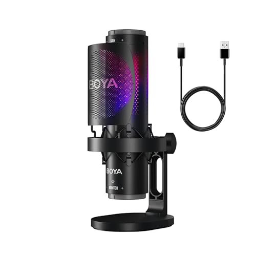 BOYA BY-K9 USB RGB desktop microphone
