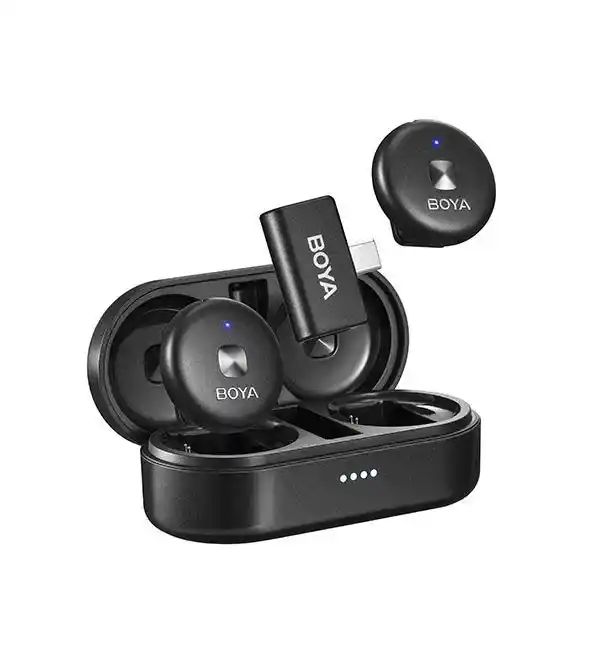 BOYA 2.4G wireless mic kit for TYPE C device  24 Bit ( Omic-U )
