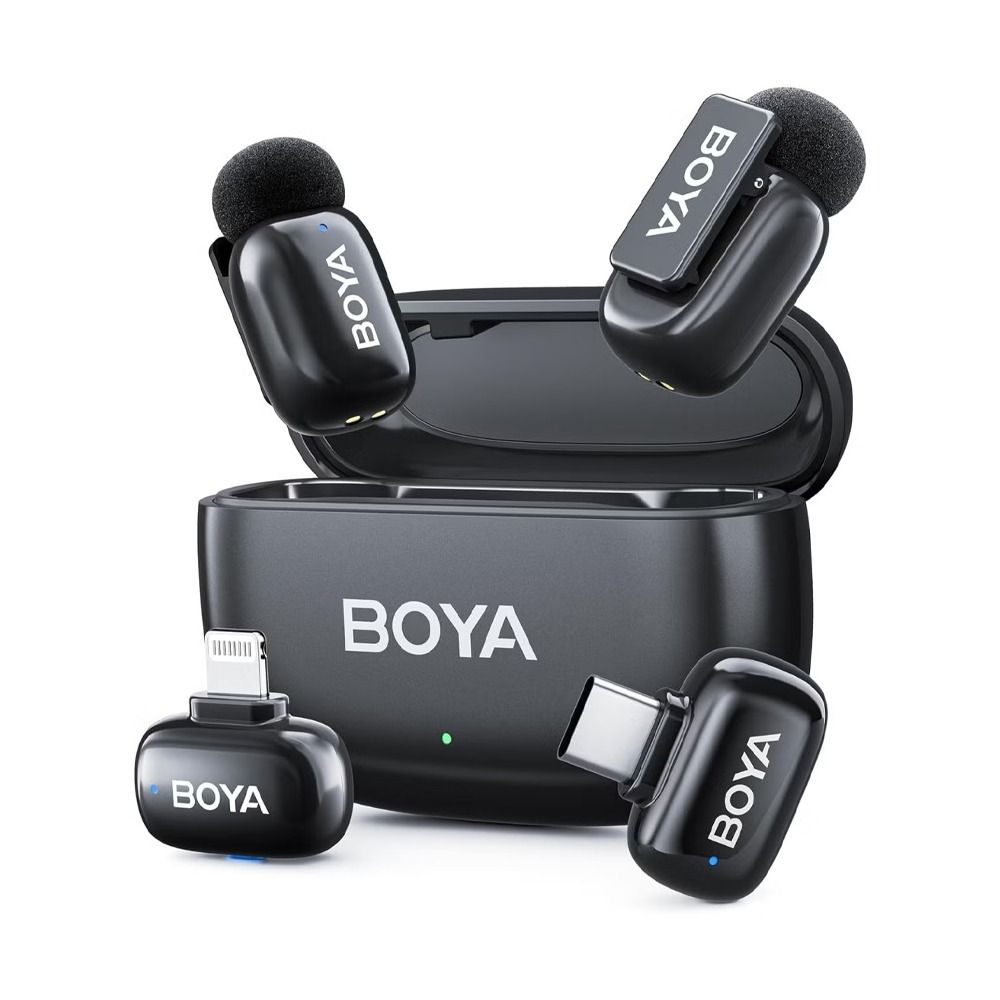 BOYA Mini2- 4 Wireless mic 1 to 2 kit for TYPE C