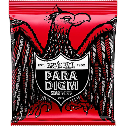 Ernie Ball Paradigm Burly Slinky Electric Guitar Strings 11-52 Gauge P02016