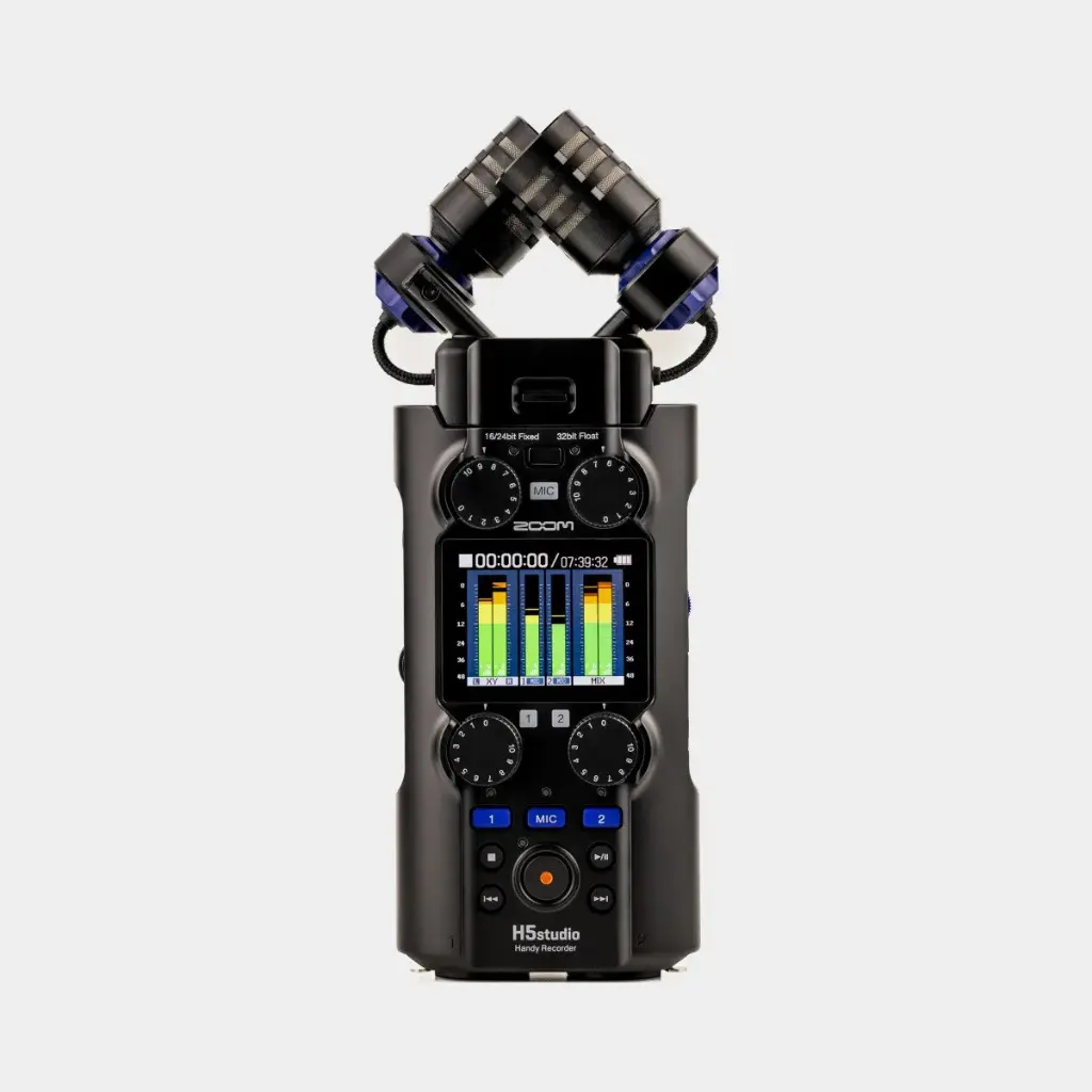 Zoom H5studio
32-Bit Float Portable Field Recorder with 192 kHz
Recording