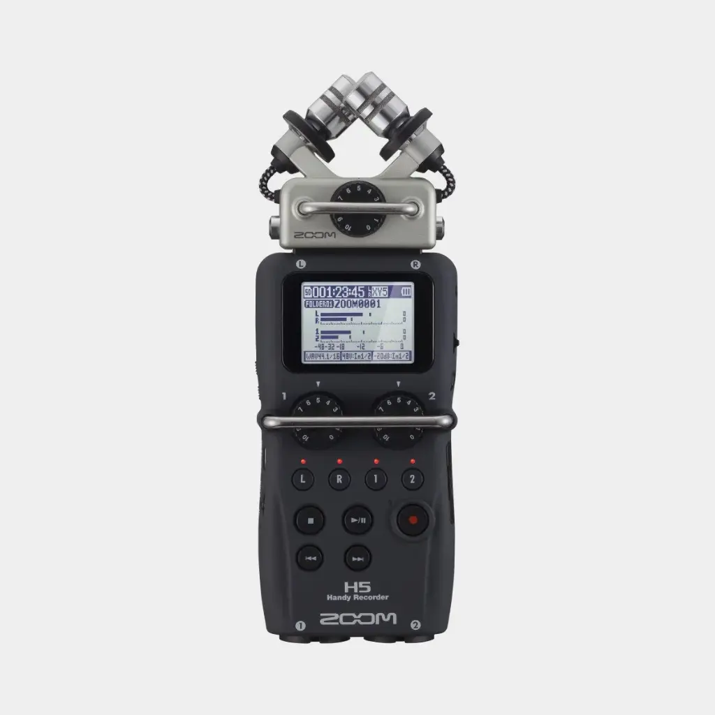 Zoom H5
4-Track Portable Handy Recorder with Interchangeable
Capsules