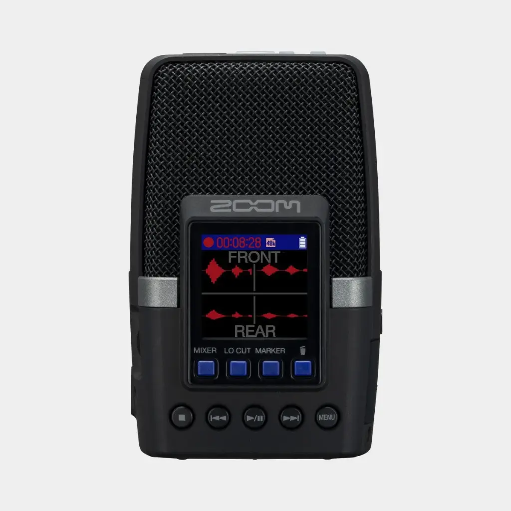 Zoom H2essential
Multi-Mic 32-Bit Float Handy Recorder with Surround
Sound