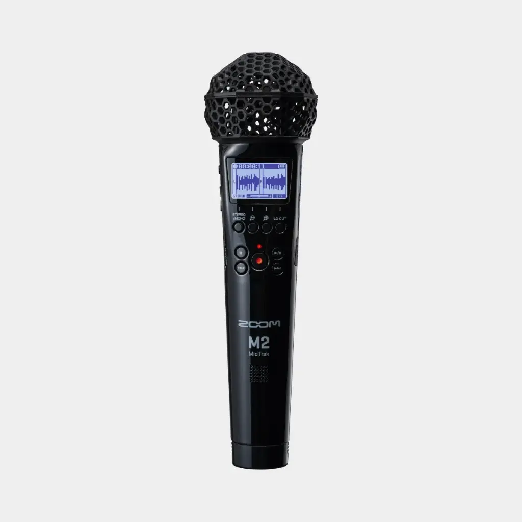 Zoom M2 MicTrak
2-Track 32-Bit Float Compact Recorder with X/Y Microphone