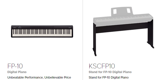 Roland FP-10 With Stand 