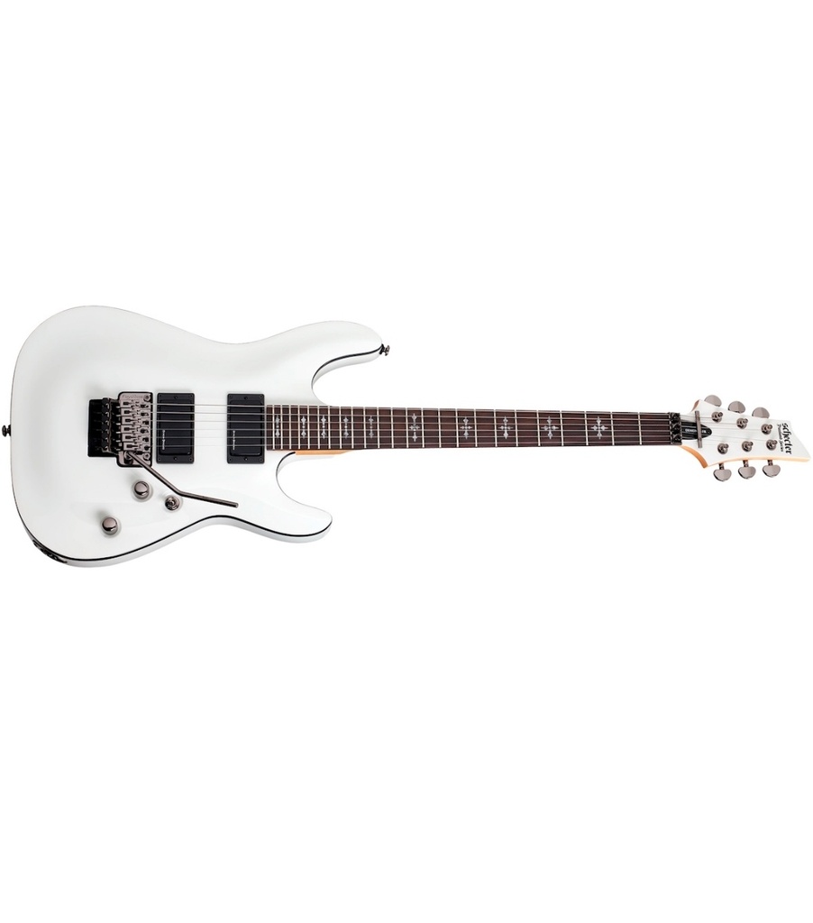Schecter - Demon-6 FR Vintage White