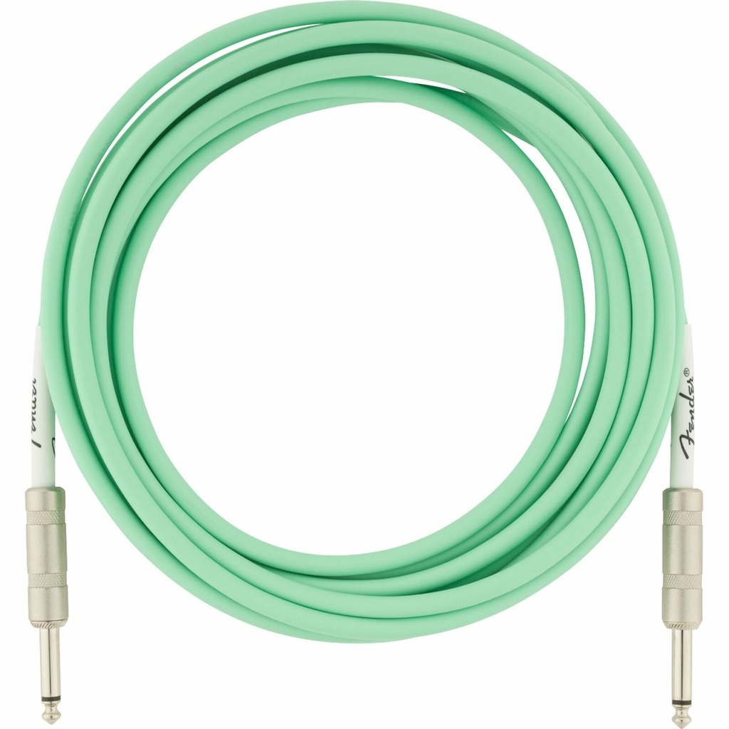 Fender Original Series Instrument Cable 15 Feet Surf Green