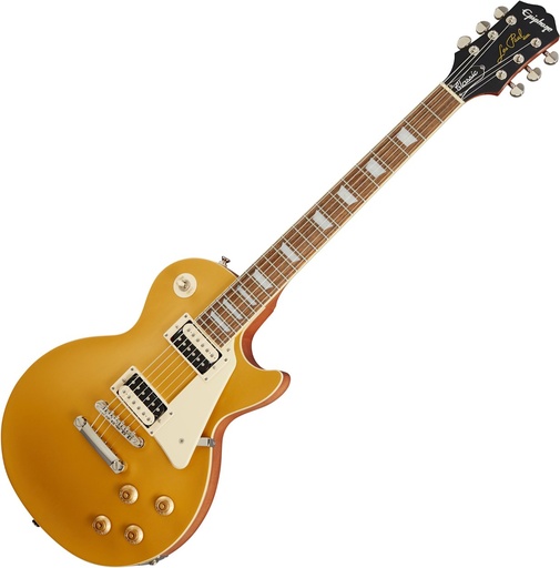 [711106478630] [ENLPCWMGNH1] Epiphone  LES PAUL CLASSIC WORN-METALLIC GOLD