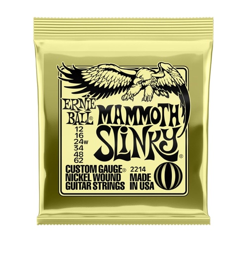 [749699103158] ERNIE BALL 2214 MAMMOTH SLINKY ELECTRIC GUITAR STRINGS