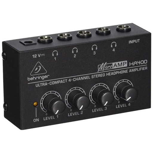 [689076149716] Behringer MicroAmp HA400