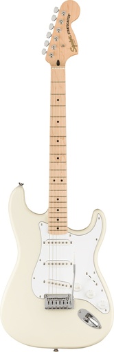 [885978722488] FENDER Squier Affinity Series™ Stratocaster®, Maple Fingerboard, White Pickguard, Olympic White