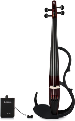 [889025112277] Yamaha Silent Series YSV104 Electric Violin - Brown