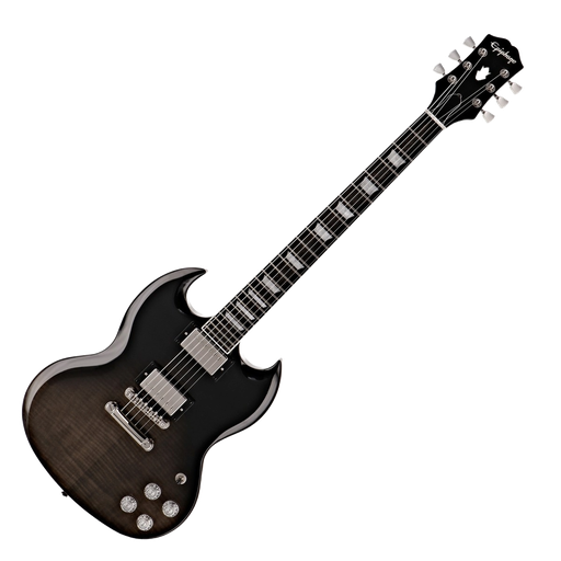 [EISMFTBFNH1] Epiphone SG MODERN FIGURED-TRANS BLACK FADE