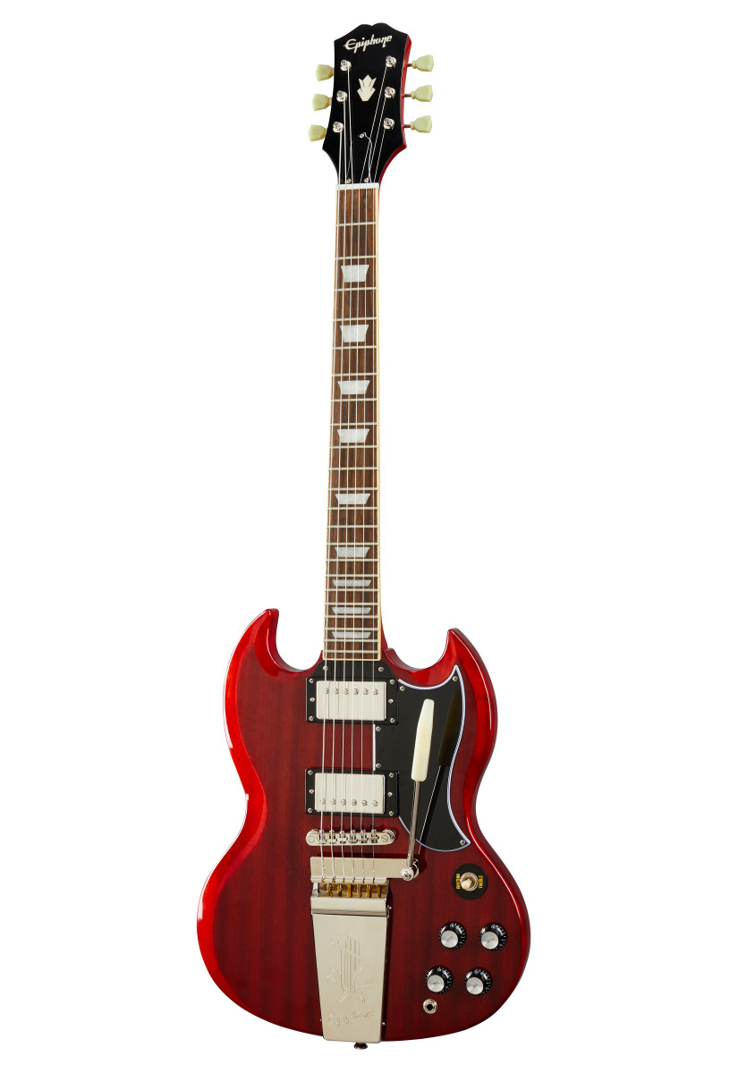 Epiphone SG STANDARD 60S MAESTRO VIBROLA-VINTAGE CHERRY | Guitar