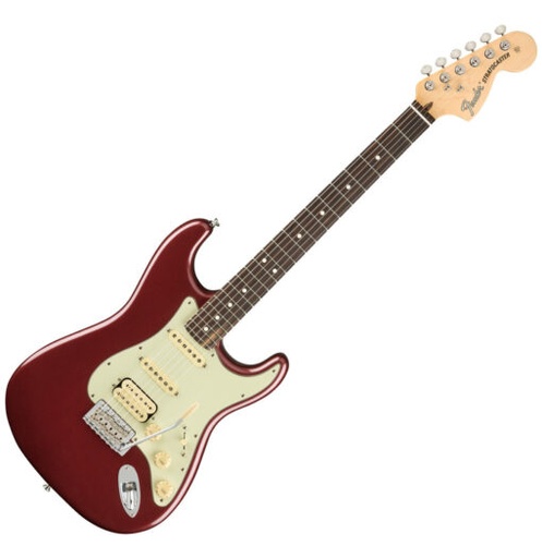 [FENDER AMERICAN PERFORMER STRATOCASTER® HSS, ROSEWOOD FINGERBOARD, AUBERGINE] Fender American Performer Stratocaster HSS Rosewood Fingerboard Aubergine