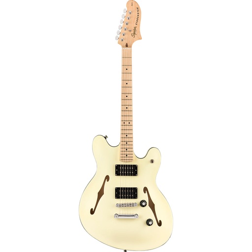 [SQUIRE AFFINITY SERIES™ STARCASTER®, MAPLE FINGERBOARD, OLYMPIC WHITE] fender Squire Affinity Series Starcaster Maple Fingerboard Olympic White