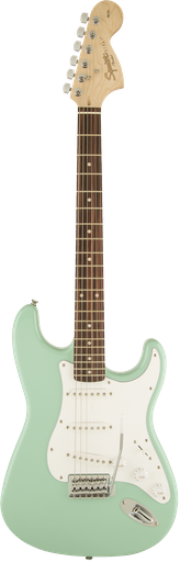 [SQUIRE AFFINITY SERIES™ STRATOCASTER®, LAUREL FINGERBOARD, SURF GREEN] fender Squire Affinity Series Stratocaster Laurel Fingerboard Surf Green