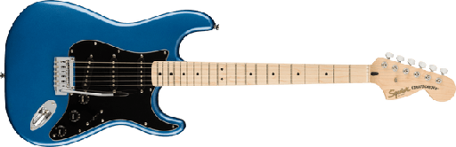 [SQUIRE AFFINITY SERIES™ STRATOCASTER®, MAPLE FINGERBOARD, BLACK PICKGUARD, LAKE PLACID BLUE] fender Squire Affinity Series Stratocaster Maple Fingerboard Black Pickguard Lake Placid Blue