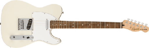 [SQUIRE AFFINITY SERIES™ TELECASTER®, LAUREL FINGERBOARD, WHITE PICKGUARD, OLYMPIC WHITE] fender Squire Affinity Series Telecaster Laurel Fingerboard White Pickguard Olympic White