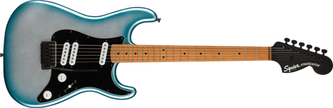 [SQUIRE CONTEMPORARY STRATOCASTER® SPECIAL, ROASTED MAPLE FINGERBOARD, BLACK PICKGUARD, SKY BURST METALLIC] fender Squire Contemporary Stratocaster Special Roasted Maple Fingerboard Black Pickguard Sky Burst Metallic
