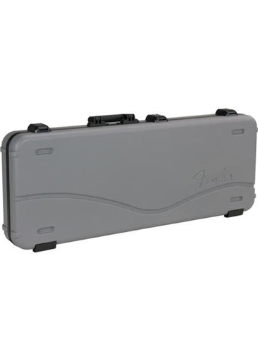 [FENDER DELUXE MOLDED STRAT/TELE CASE, SILVER/BLUE] Fender Deluxe Molded Strat/Tele Case Silver/Blue