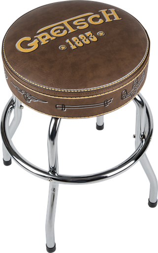 [FENDER GRETSCH™ INCH1883INCH LOGO BARSTOOL, 24INCH] Gretsch inch1883inch Logo Barstool 24inch