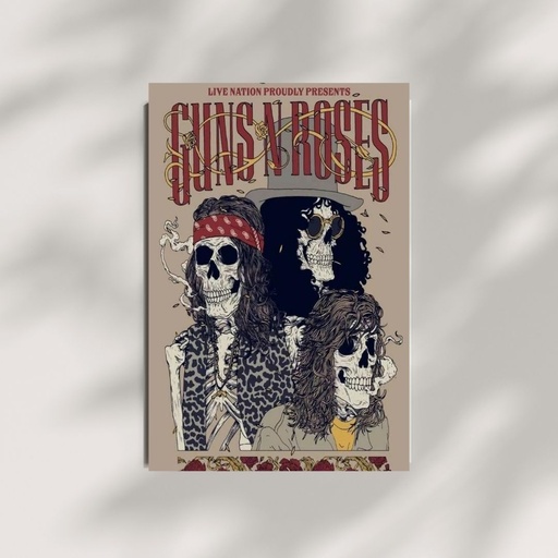 GUN N ROSES POSTER 