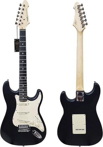 [402578002133] Sqoe Electric Guitar Black