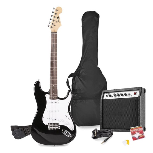 [769896325544] PELLATOR ELECTRIC GUITAR PACKAGE BLACK