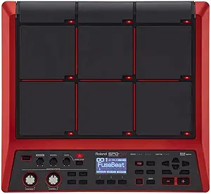 [761294512340] Roland SPD-SX Special Edition Percussion Sampling Pad, Red 